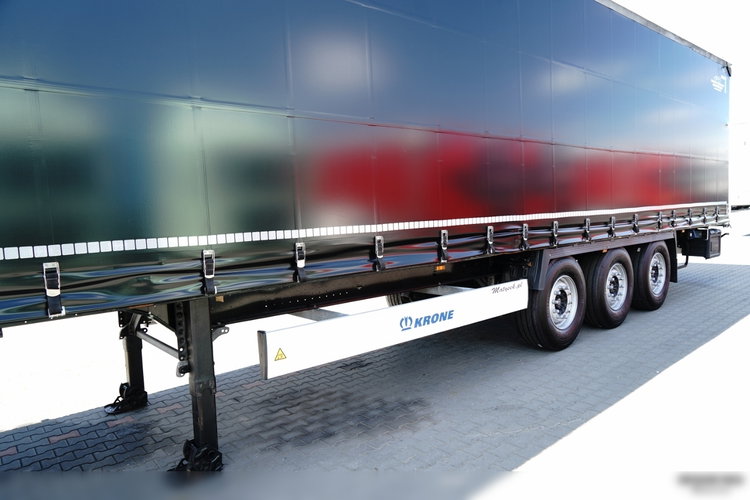 Krone FIRANKA STANDARD / OŚ PODNOSZONA / DACH PODNOSOZNY / OPONY 100% / 2019 ROK zdjęcie 10