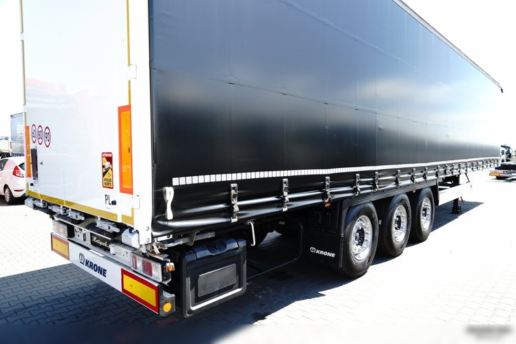 Krone FIRANKA STANDARD / OŚ PODNOSZONA / DACH PODNOSOZNY / OPONY 100% / 2019 ROK zdjęcie 13