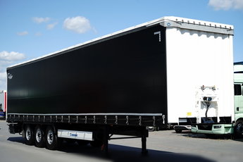 Krone FIRANKA STANDARD / OŚ PODNOSZONA / DACH PODNOSOZNY / OPONY 100% / 2019 ROK