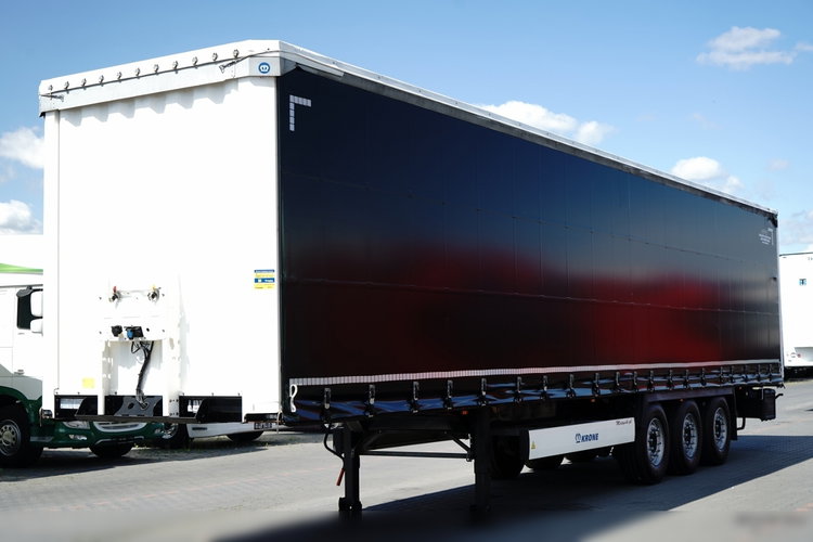 Krone FIRANKA STANDARD / OŚ PODNOSZONA / DACH PODNOSOZNY / OPONY 100% / 2019 ROK zdjęcie 2