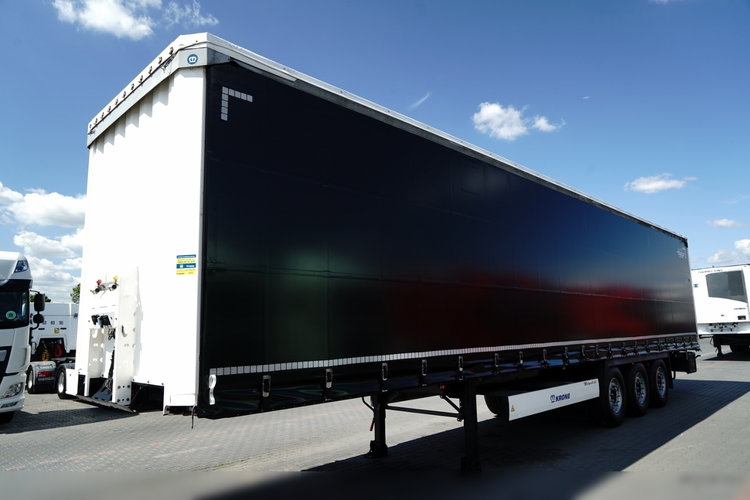 Krone FIRANKA STANDARD / OŚ PODNOSZONA / DACH PODNOSOZNY / OPONY 100% / 2019 ROK zdjęcie 4