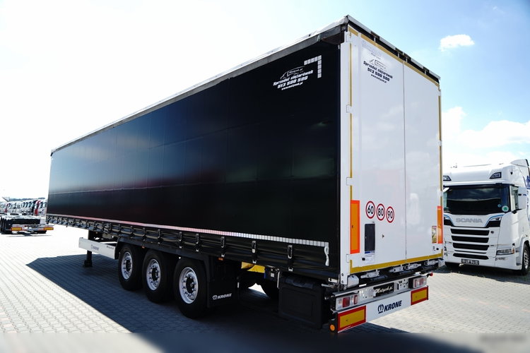 Krone FIRANKA STANDARD / OŚ PODNOSZONA / DACH PODNOSOZNY / OPONY 100% / 2019 ROK zdjęcie 5