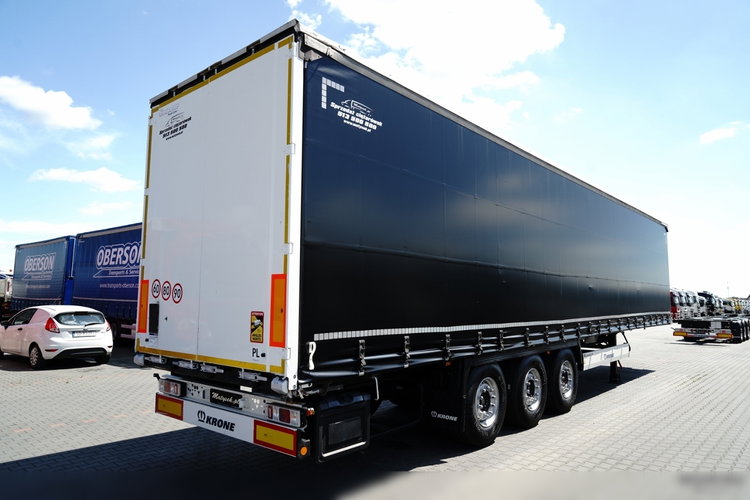 Krone FIRANKA STANDARD / OŚ PODNOSZONA / DACH PODNOSOZNY / OPONY 100% / 2019 ROK zdjęcie 6