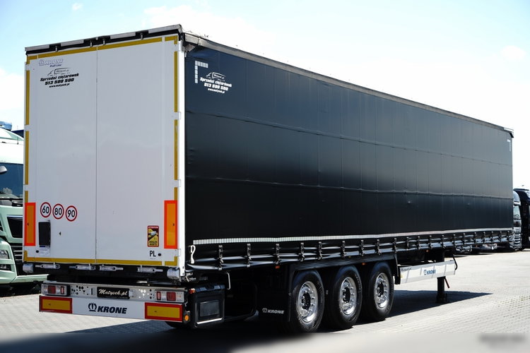 Krone FIRANKA STANDARD / OŚ PODNOSZONA / DACH PODNOSOZNY / OPONY 100% / 2019 ROK zdjęcie 7