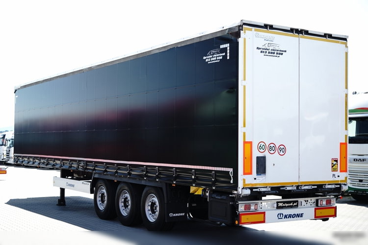 Krone FIRANKA STANDARD / OŚ PODNOSZONA / DACH PODNOSOZNY / OPONY 100% / 2019 ROK zdjęcie 8