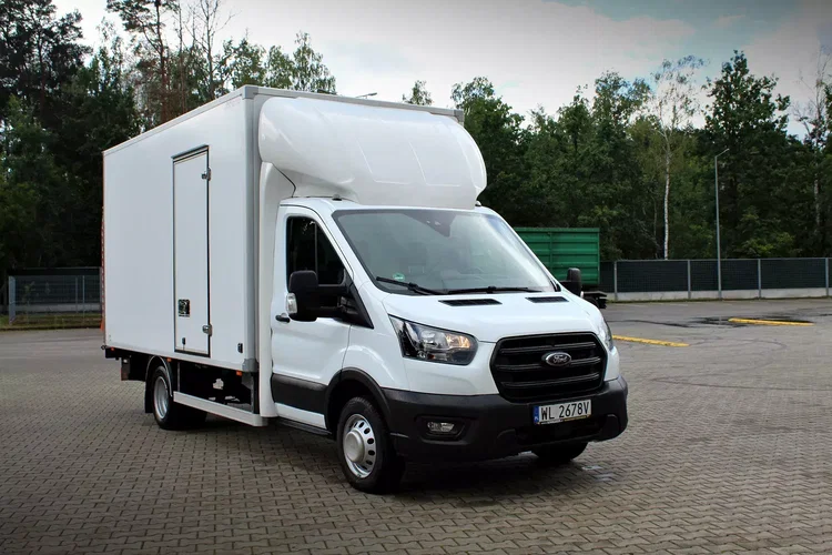 Ford Transit kontener 8 euro palet + winda Dhollandia / Bliźniak zdjęcie 14