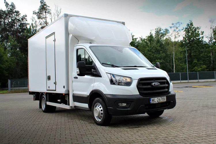Ford Transit kontener 8 euro palet + winda Dhollandia / Bliźniak zdjęcie 16