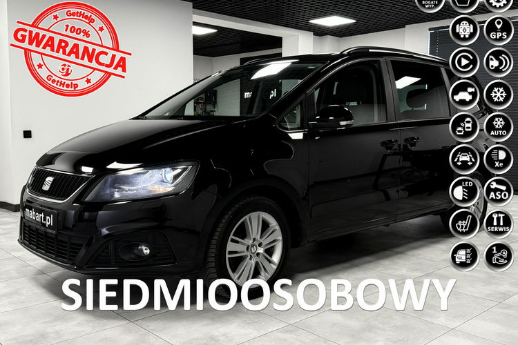 Seat Alhambra 2.0tdi170KM dsg 7osob webasto kamera keyless navi zdjęcie 1