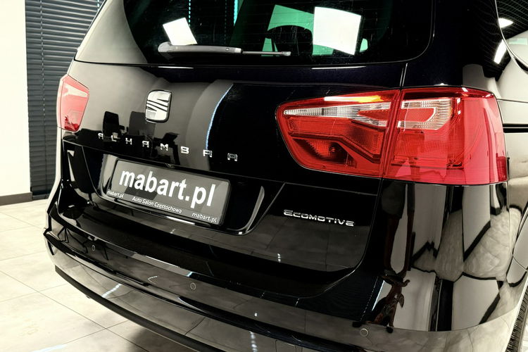 Seat Alhambra 2.0tdi170KM dsg 7osob webasto kamera keyless navi zdjęcie 12