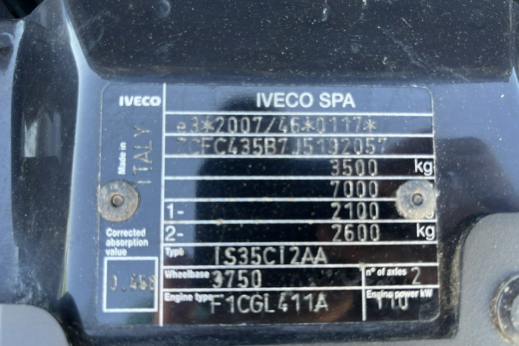 Iveco Daily 35/50C15 Wywrotka 3-Stronna 3.0/150KM zdjęcie 32