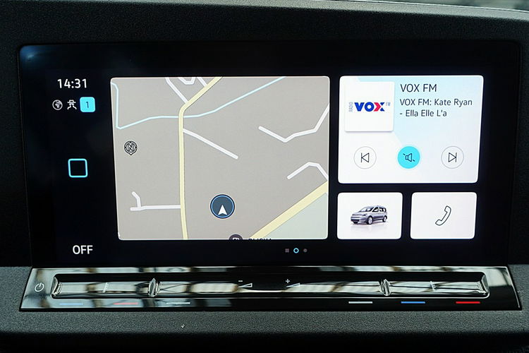 Volkswagen Caddy 7-Osób LONG AUTOMAT LED+Navi FABRYCZNA Gwarancja I-wł Kraj Bezwyp F23% 4x2 zdjęcie 37