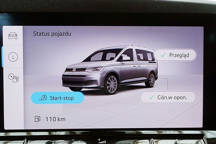 Volkswagen Caddy 7-Osób LONG AUTOMAT LED+Navi FABRYCZNA Gwarancja I-wł Kraj Bezwyp F23% 4x2 zdjęcie 41