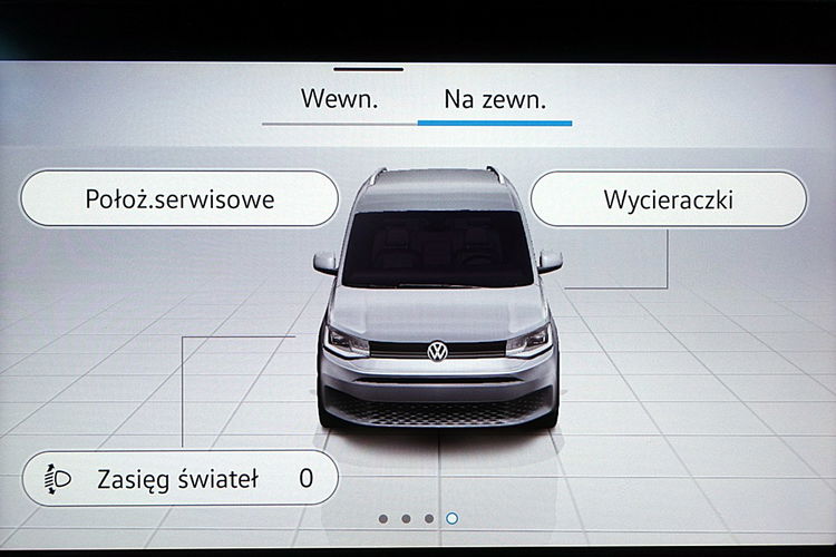 Volkswagen Caddy 7-Osób LONG AUTOMAT LED+Navi FABRYCZNA Gwarancja I-wł Kraj Bezwyp F23% 4x2 zdjęcie 49