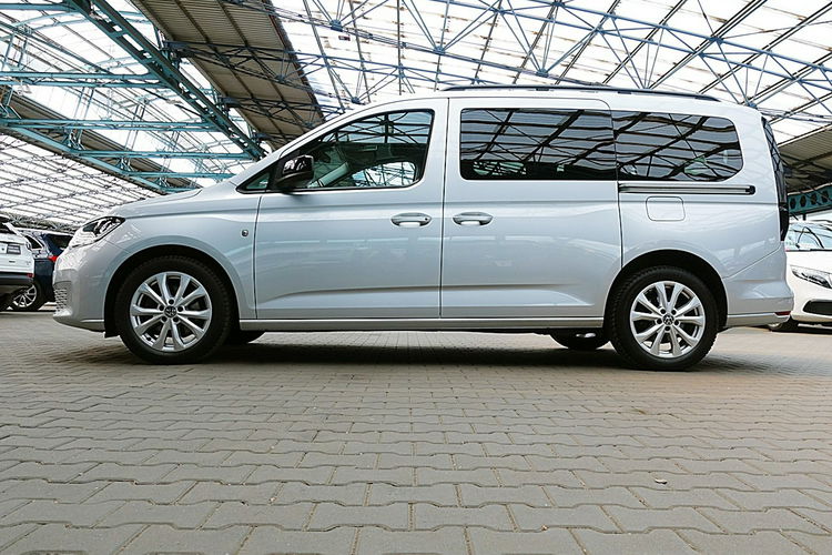 Volkswagen Caddy 7-Osób LONG AUTOMAT LED+Navi FABRYCZNA Gwarancja I-wł Kraj Bezwyp F23% 4x2 zdjęcie 4