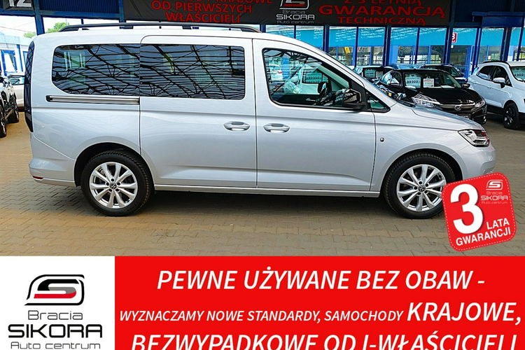 Volkswagen Caddy 7-Osób LONG AUTOMAT LED+Navi FABRYCZNA Gwarancja I-wł Kraj Bezwyp F23% 4x2 zdjęcie 62