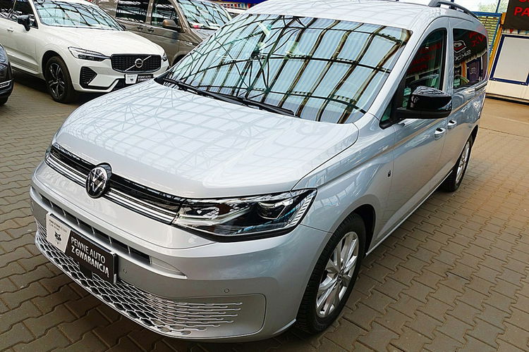 Volkswagen Caddy 7-Osób LONG AUTOMAT LED+Navi FABRYCZNA Gwarancja I-wł Kraj Bezwyp F23% 4x2 zdjęcie 67