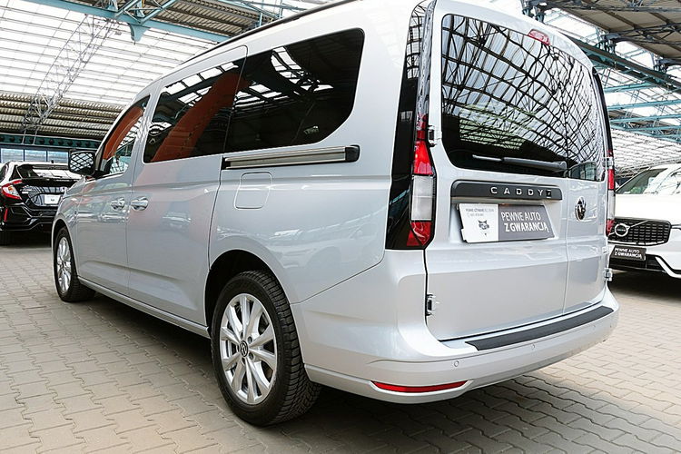 Volkswagen Caddy 7-Osób LONG AUTOMAT LED+Navi FABRYCZNA Gwarancja I-wł Kraj Bezwyp F23% 4x2 zdjęcie 5