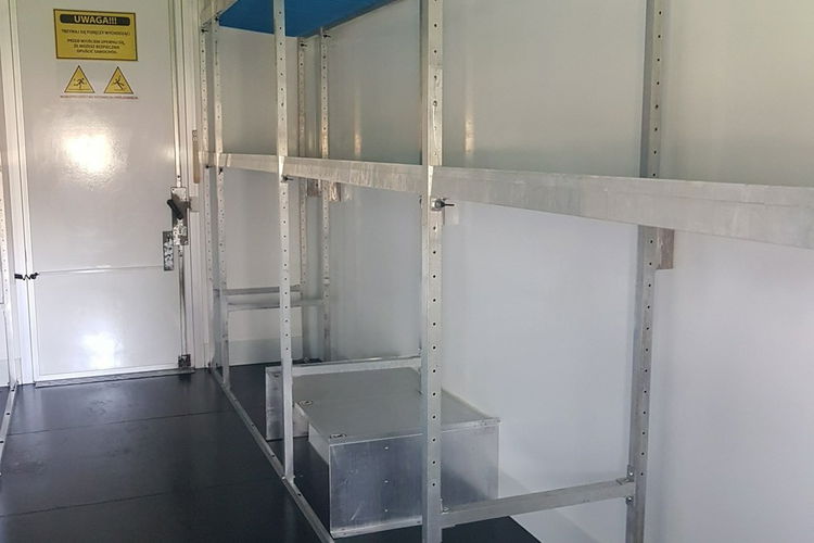 Iveco Daily KONTENER NISKOPODŁOGOWY 4.43x2.23x2.42 SKLEP BAR FOODTRUCK KAMPER AC zdjęcie 39