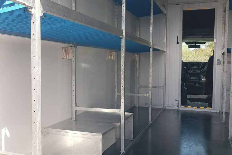 Iveco Daily KONTENER NISKOPODŁOGOWY 4.43x2.23x2.42 SKLEP BAR FOODTRUCK KAMPER AC zdjęcie 18