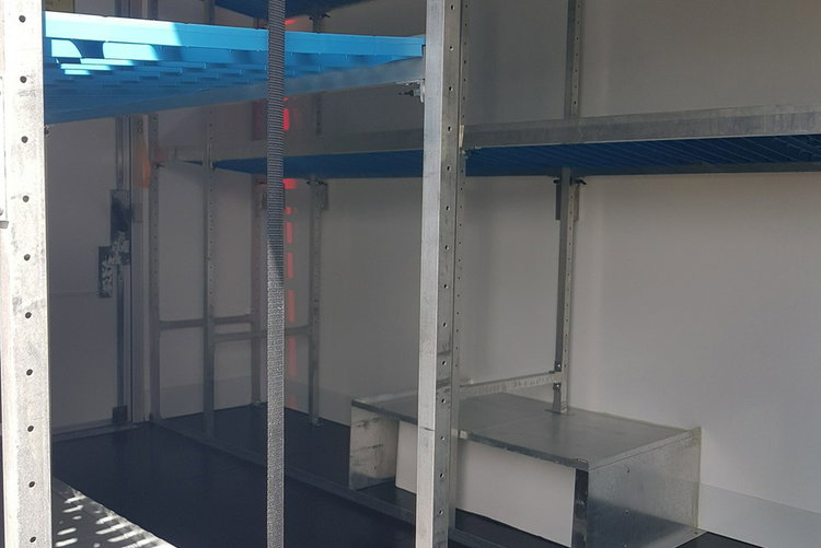 Iveco Daily KONTENER NISKOPODŁOGOWY 4.43x2.23x2.42 SKLEP BAR FOODTRUCK KAMPER AC zdjęcie 25