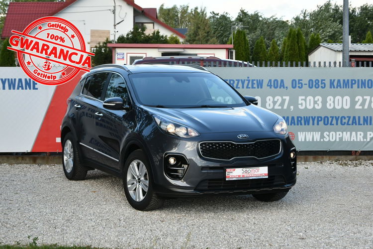 Kia Sportage 1.7CRDi 141KM Automat 2018r. NAVi pdc Kamera niski przebieg 65tkm zdjęcie 1