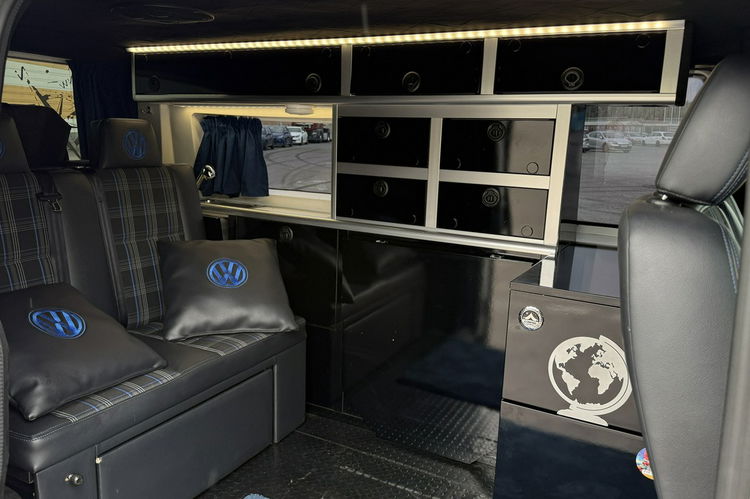 Volkswagen California Kamper Webasto prysznic lodówka WC łóżko namiot stolik doinwestowany zdjęcie 16
