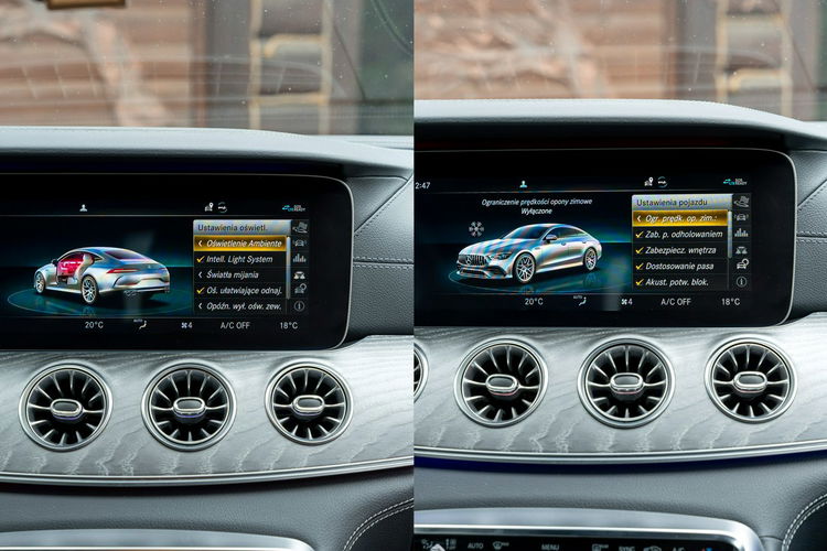 Mercedes AMG GT 43 Coupe 4-Door 4MATIC+ / 3.0 V6 / 367KM / Salon PL / Faktura zdjęcie 60