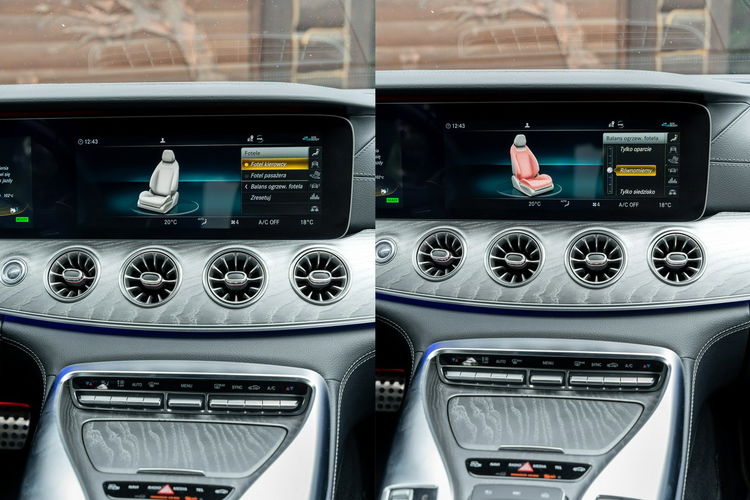 Mercedes AMG GT 43 Coupe 4-Door 4MATIC+ / 3.0 V6 / 367KM / Salon PL / Faktura zdjęcie 64