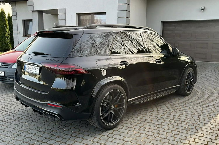 Mercedes GLE 63 AMG S / 4.0 V8 / 700HP / 4-Matic / SALON POLSKA / BEZWYPADKOWY / FV 0% zdjęcie 4