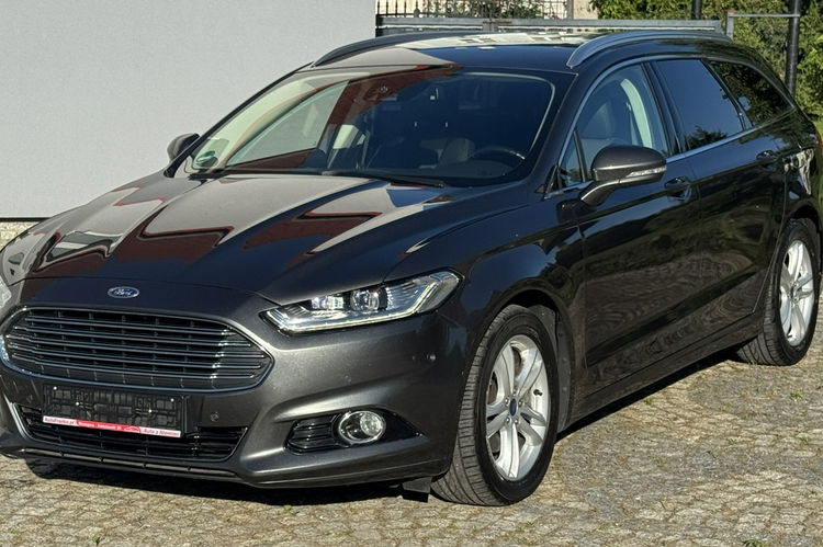 Ford Mondeo 2.0 TDCI 180KM AUTOMAT TITANIUM - Full Led, El. klapa, Skóry, Navi zdjęcie 2