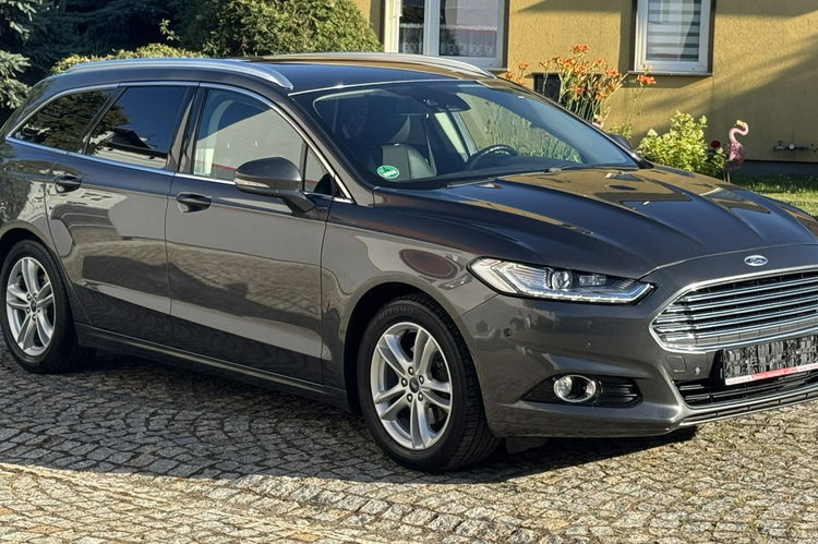 Ford Mondeo 2.0 TDCI 180KM AUTOMAT TITANIUM - Full Led, El. klapa, Skóry, Navi zdjęcie 5