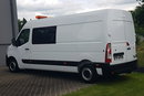 Renault Master 7 OSÓb L3H2 BRYGADÓWKA DŁUGI WYSOKI KLIMA MOVANO 2.3 DCI 150KM MANUAL zdjęcie 3