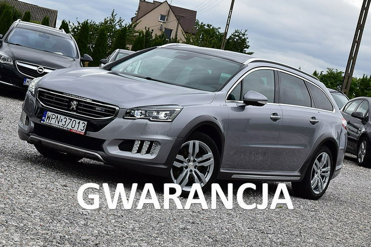 Peugeot 508 2.0HDI 180Km RXH Led Skóra Kamera Masaże Navi Panorama zdjęcie 1