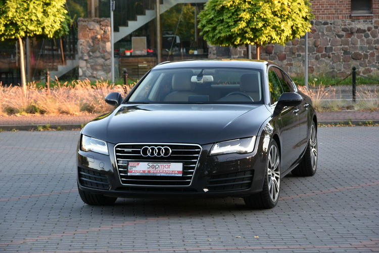 Audi A7 3.0 V6T 300KM XII.2010r. SALON BOSE BiX LED NAVi Radar nightVision zdjęcie 2