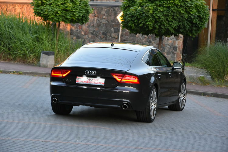Audi A7 3.0 V6T 300KM XII.2010r. SALON BOSE BiX LED NAVi Radar nightVision zdjęcie 32