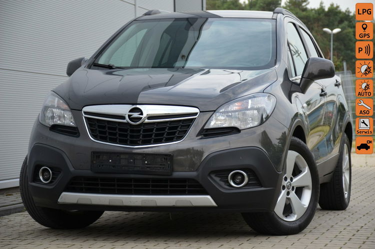 Opel Mokka Zarejestrowana 1.4T+Gaz Serwis Navi Kamera Skóra 100%Org.Lakier zdjęcie 1