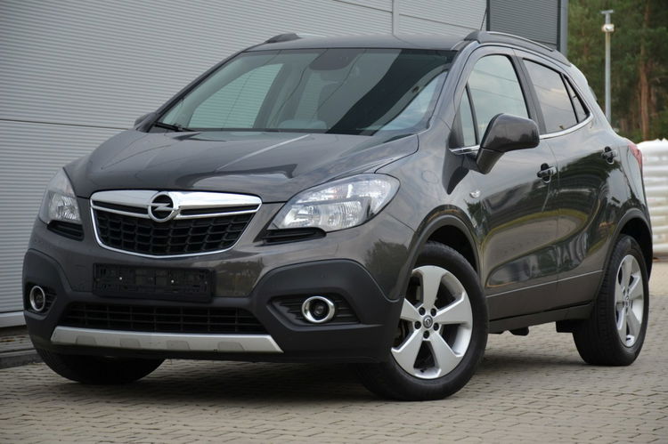 Opel Mokka Zarejestrowana 1.4T+Gaz Serwis Navi Kamera Skóra 100%Org.Lakier zdjęcie 2