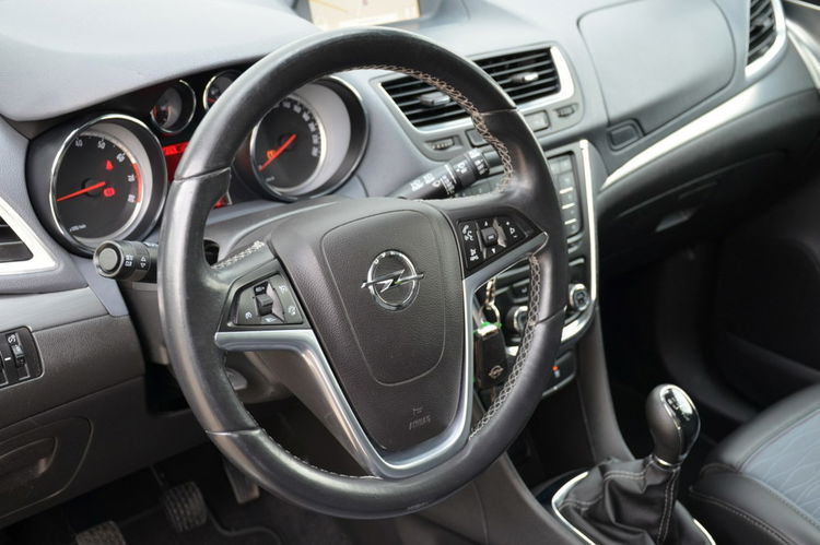 Opel Mokka Zarejestrowana 1.4T+Gaz Serwis Navi Kamera Skóra 100%Org.Lakier zdjęcie 25