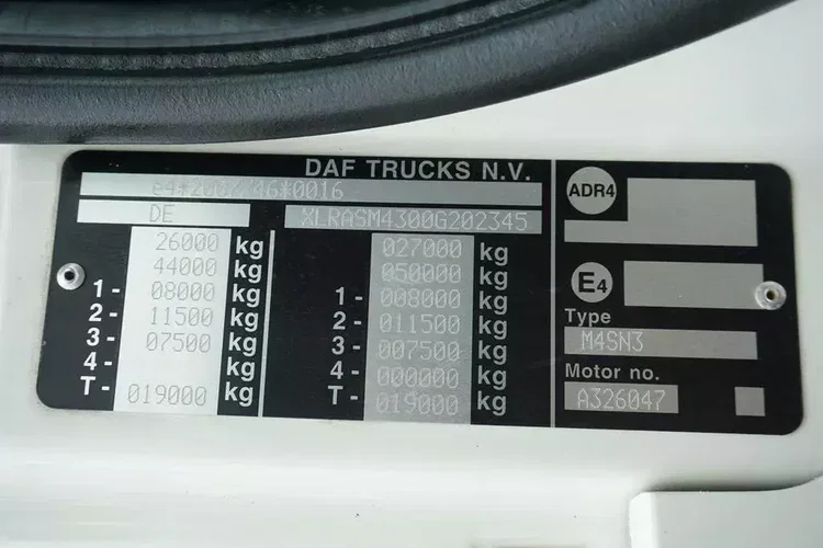 DAF CF / 480 / 6 X 2 / SKRZYNIOWY + HDS / PALFINGER PK 22 001L / OŚ SKRĘTNA / CHWYTAK zdjęcie 12