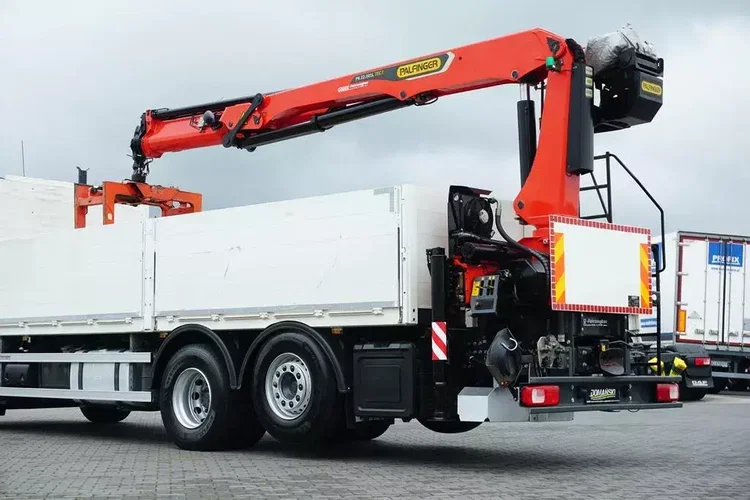 DAF CF / 480 / 6 X 2 / SKRZYNIOWY + HDS / PALFINGER PK 22 001L / OŚ SKRĘTNA / CHWYTAK zdjęcie 29