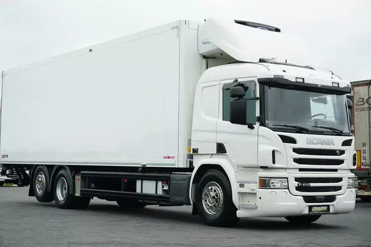 Scania P 410 / EURO 6 / CHŁODNIA + WINDA / 23 PALETY / OŚ SKRĘTNA zdjęcie 29