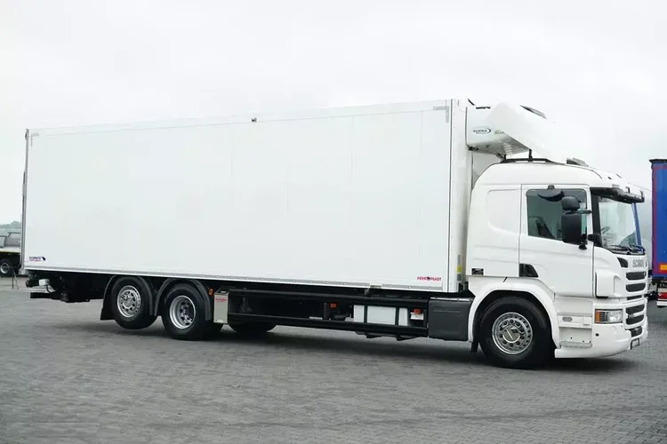 Scania P 410 / EURO 6 / CHŁODNIA + WINDA / 23 PALETY / OŚ SKRĘTNA zdjęcie 4
