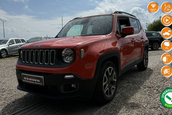 Jeep Renegade 2.4i+gaz automat 4x4 kamera przód i tył navi ledy zamiana 1.r.gwarancj