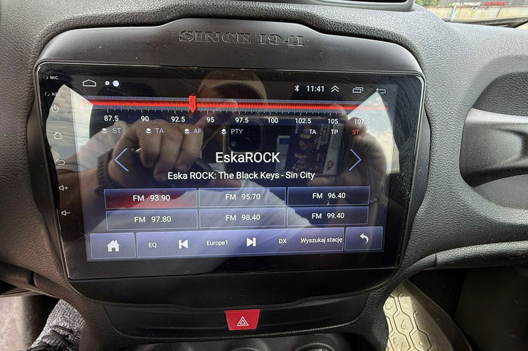 Jeep Renegade 2.4i+gaz automat 4x4 kamera przód i tył navi ledy zamiana 1.r.gwarancj zdjęcie 20