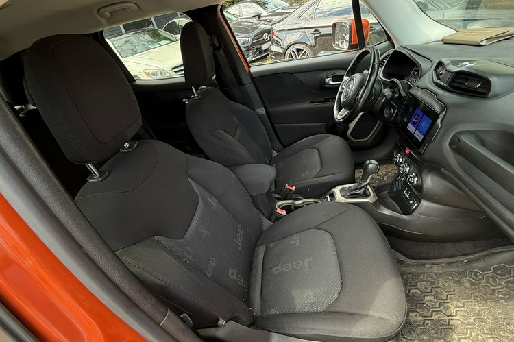 Jeep Renegade 2.4i+gaz automat 4x4 kamera przód i tył navi ledy zamiana 1.r.gwarancj zdjęcie 27
