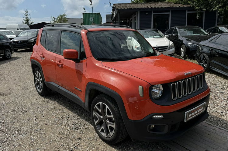 Jeep Renegade 2.4i+gaz automat 4x4 kamera przód i tył navi ledy zamiana 1.r.gwarancj zdjęcie 4