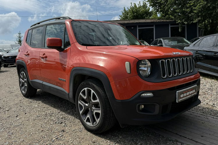 Jeep Renegade 2.4i+gaz automat 4x4 kamera przód i tył navi ledy zamiana 1.r.gwarancj zdjęcie 8