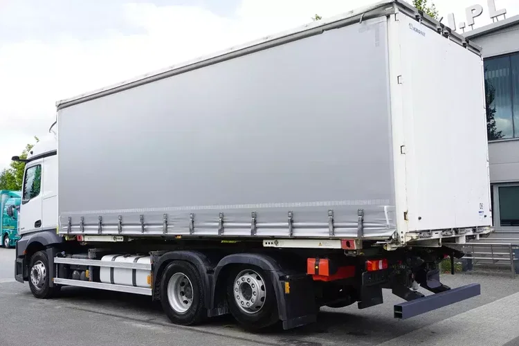Mercedes Actros 2545 6×2 MP5 / ADR AT / Firanka 18 EPAL zdjęcie 3