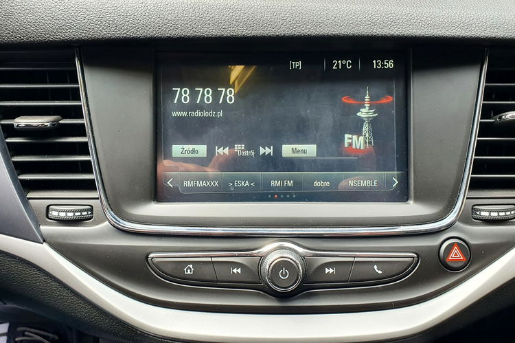 Opel Astra 1.4 TURBO Enjoy Salon PL, serwis ASO, LED, Bezwypadkowy, ASO zdjęcie 20