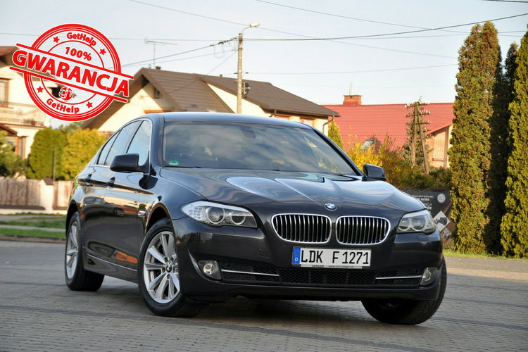 BMW 530 3.0d(258KM) Bi-Xenon Ringi Navi Profesjonal Skóry 2xParktr. Alu 17"ASO zdjęcie 1
